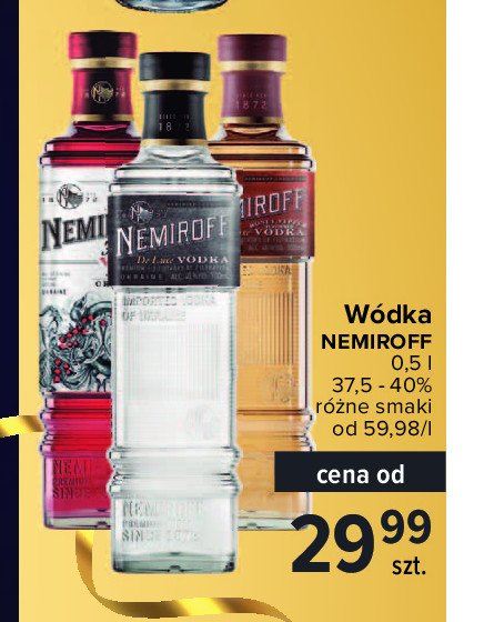 W贸dka Nemiroff cranberry promocja