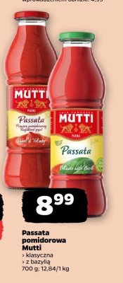 Passata pomidorowa klasyczna  promocja w Netto
