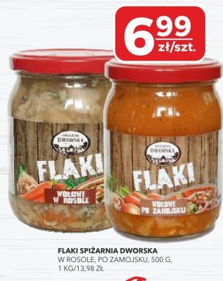 Flaki spiżarnia dworska w rosole, po zamojsku promocja w Top Market