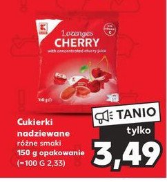 Cukierki cherry K-classic promocja