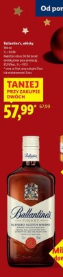 Whisky Ballantine's promocja w Lidl