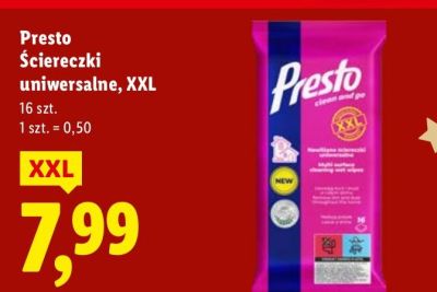 Ściereczki uniwersalne Presto XXL promocja w Lidl