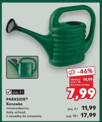 Konewka 5l Parkside promocja