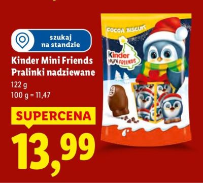 Pralinki nadziewane Mini Friends  promocja w Lidl