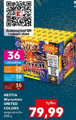 Wyrzutnia UNITED COLORS promocja w Kaufland