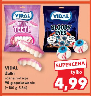 Żelki oczy Vidal promocja