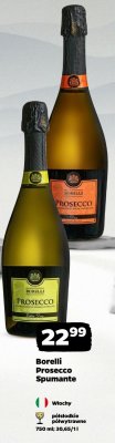 Wino Borelli Prosecco Spumante promocja w Netto