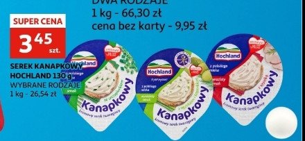 Serek z ogórkiem i koperkiem Hochland kanapkowy promocja