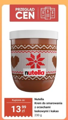 Krem do smarowania z orzechami laskowymi i kakao 230 g promocja w Dino
