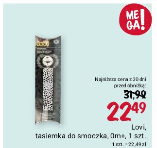 Tasiemka do smoczków Lovi promocja