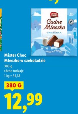 Mleczko w czekoladzie różne rodzaje promocja w Lidl