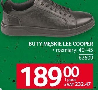 Buty męskie LEE COOPER • rozmiary 40-45 promocja w Selgros