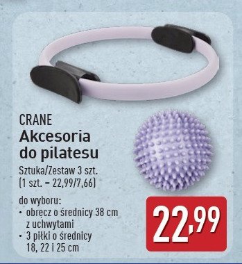 Obręcz do pilatesu śr. 38 cm promocja w Aldi