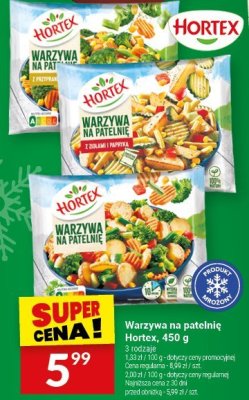 Warzywa na patelnię Hortex, 450 g promocja w Twój Market