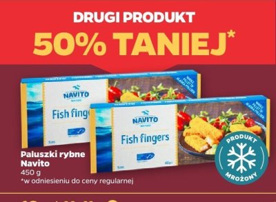 Paluszki rybne DRUGIE -50% promocja w Netto