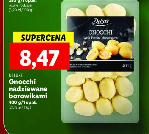 Gnocchi z borowikami Deluxe promocja