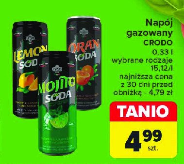 Napój MOJITO SODA promocja