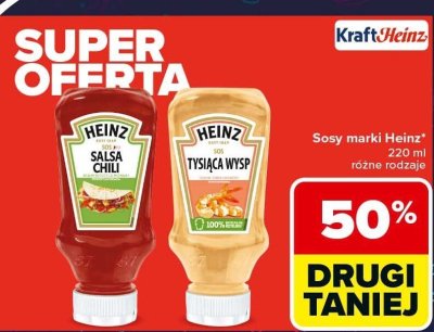 Sos Heinz Salsa Chili promocja w Carrefour Market