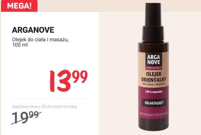 Olejek do ciała i masażu  promocja w Rossmann