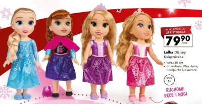 Lalka Księżniczka Aurora wys. 38 cm  promocja w Biedronka