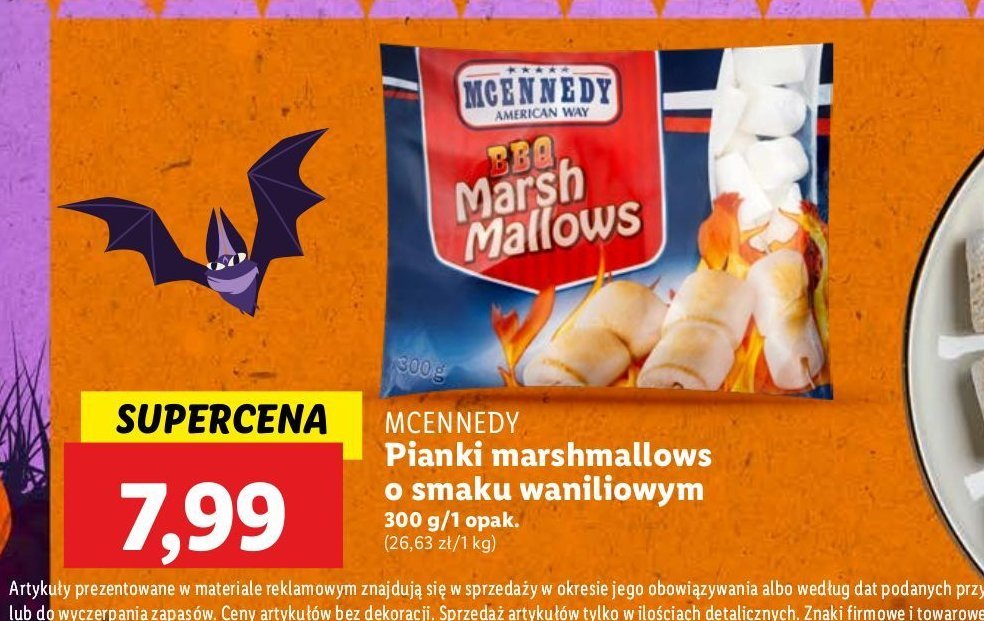 Pianki marshmallows Mcennedy promocja