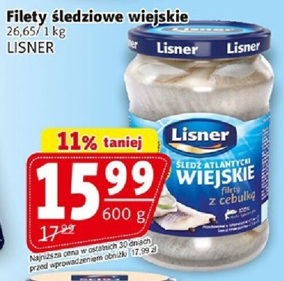 Filety śledziowe wiejskie z cebulą promocja w Prim Market