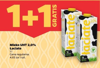 Mleko UHT 2,0%  promocja w Netto