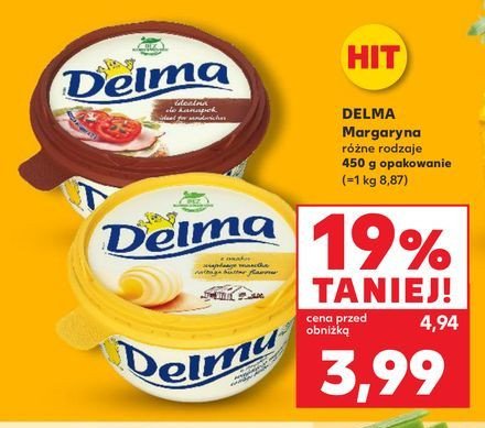 Margaryna Delma extra o smaku wiejskiego mase艂ka promocja