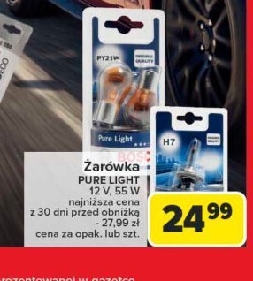 Żarówka py21w Bosch promocja w Carrefour