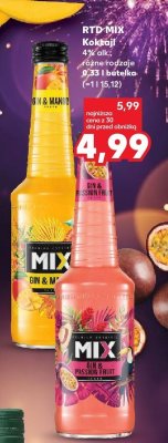 Koktajl 4% alk. różne rodzaje promocja w Kaufland