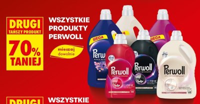 Płyn do prania Perwoll Black różne rodzaje promocja w Biedronka