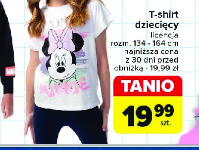 T-shirt dzieciecy minnie mouse promocja