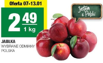 Jabłka promocja w SPAR
