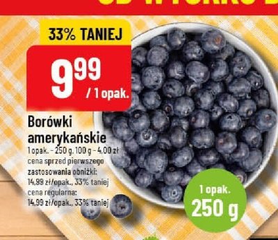 Borówki amerykańskie promocja w POLOmarket