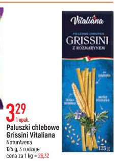 Grissini z rozmarynem Vitaliana promocja