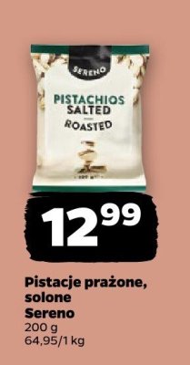 Pistacje prażone, solone  promocja w Netto