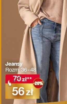 Jeansy damskie Woolworth promocja
