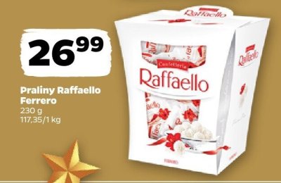 Praliny Raffaello 230 g promocja w Netto
