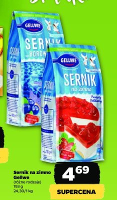 Sernik borówkowy Gellwe promocja