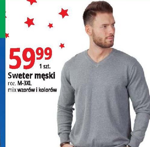 Sweter m臋ski m-3xl promocja