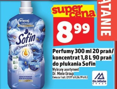 Perfumy do prania Sofin 300 ml 20 prań promocja w TOPAZ