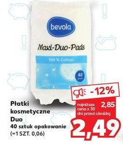 P艂atki kosmetyczne duo Bevola promocja