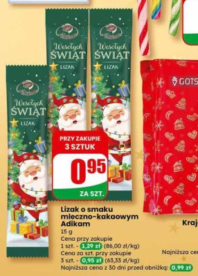 Lizak promocja w Dino