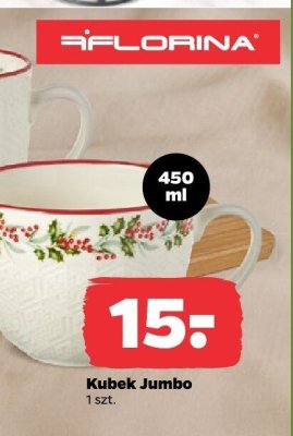 Kubek Jumbo Florina promocja w Netto