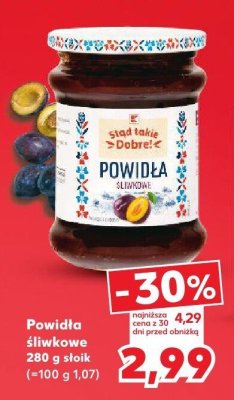 Powidła śliwkowe Sład Takie Dobre promocja w Kaufland