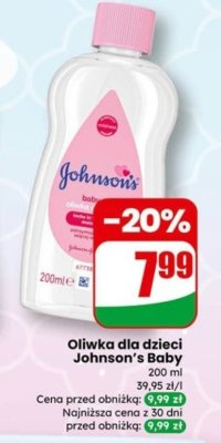 Oliwka dla dzieci Babydream promocja w Dino
