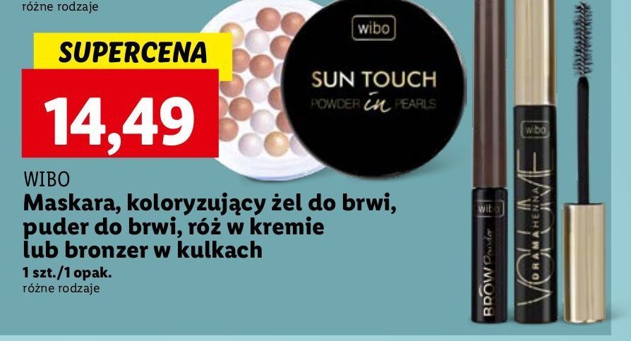 Puder w kulkach WIBO SUN TOUCH promocja