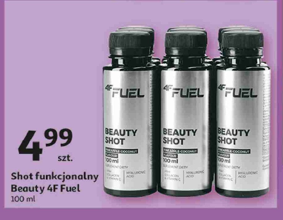 Beauty shot 4f fuel promocja