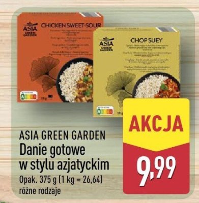 Danie gotowe w stylu azjatyckim ASIA GREEN GARDEN promocja w Aldi