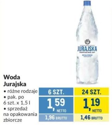 Woda Jurajska promocja w Makro